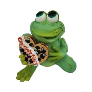 Vintage 1994 Holland Studios Sprogz Frog Figurine, "Only Have Flies For You"